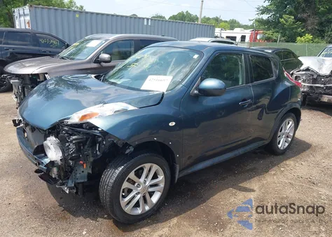 2011 Nissan Juke Sl from USA, damaged, VIN JN8AF5MV4BT020117